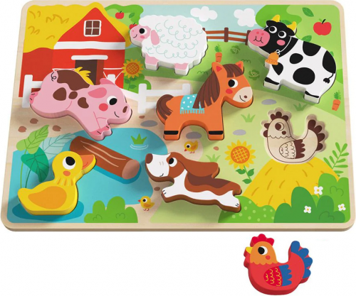 Chunky Farm Animal Puzzle (TH636)