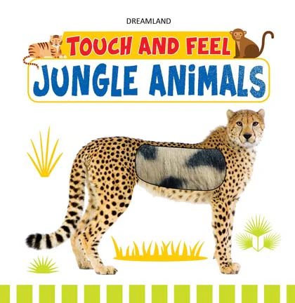 Touch & Feel Jungle Animals (D2602)