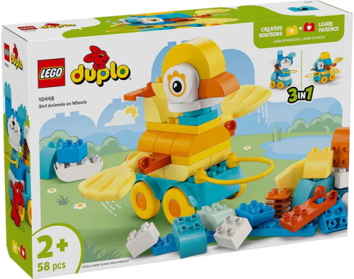 10448 - Animals On Wheels (3-in-1)