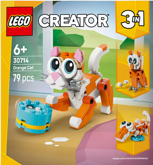 30714 - Orange Cat Polybag
