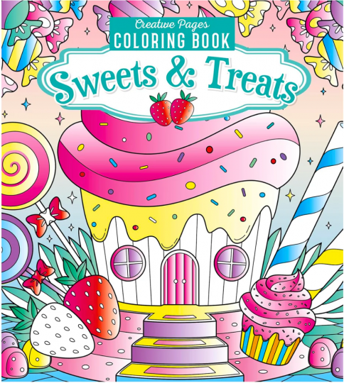 Adult Colouring - Sweets & Treats