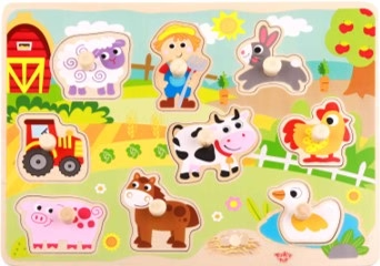 Farm Peg Puzzle (TY858)