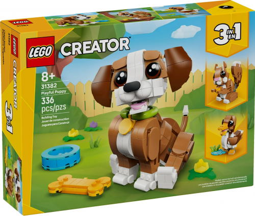 31382 - Cute Animals Playful Puppy Dog (3-in-1)