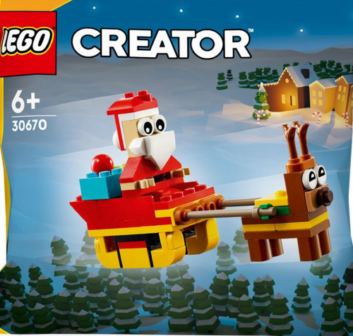 30670 - Santa's Sleigh Ride Polybag