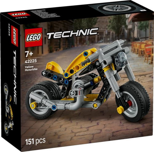 42225 - Yellow Motorbike