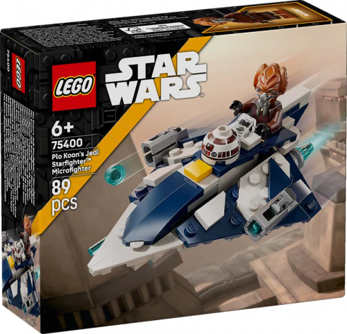 75400 - Plo Koon's Jedi Starfighter Microfighter