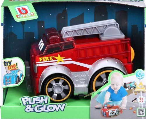 Push & Glow Fire Truck