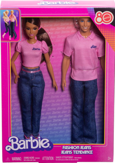 Barbie & Ken Doll Fashion Jeans 2-Pack