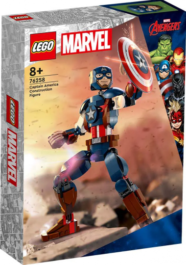 76258 - Captain America Construction Figure