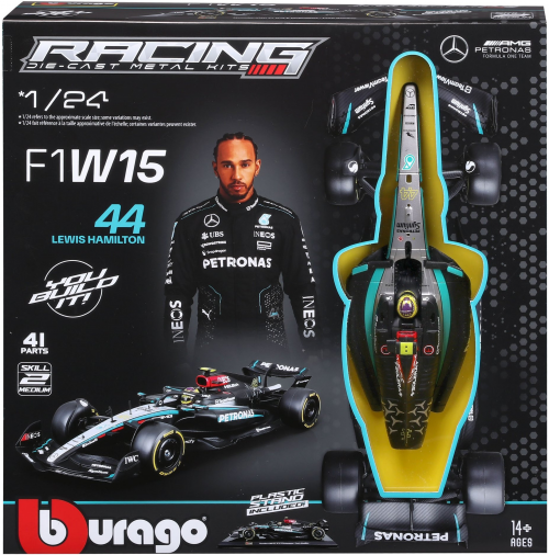 1:24 Burago Mercedes-AMG F1 Model Kit (28513)