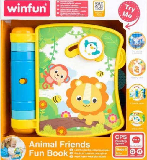 Animal Friends Fun Book