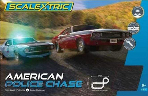 Scalextric American Police Chase Set 1:32